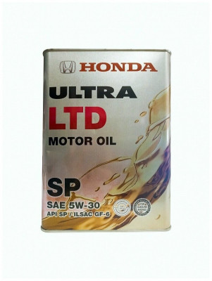 Honda 08228-99974 Масло моторное синтетическое &quot;Ultra LTD 5W-30&quot;, 4л